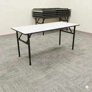 Multipurpose Wooden Folding Table 1.5m by 0.76m Rectangular