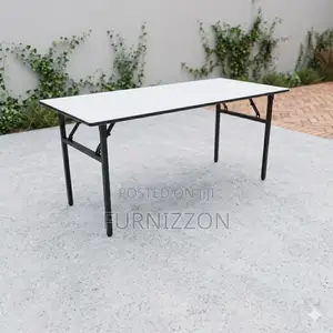 Wooden Rectangular Folding Table 1.5m Durable Event Table