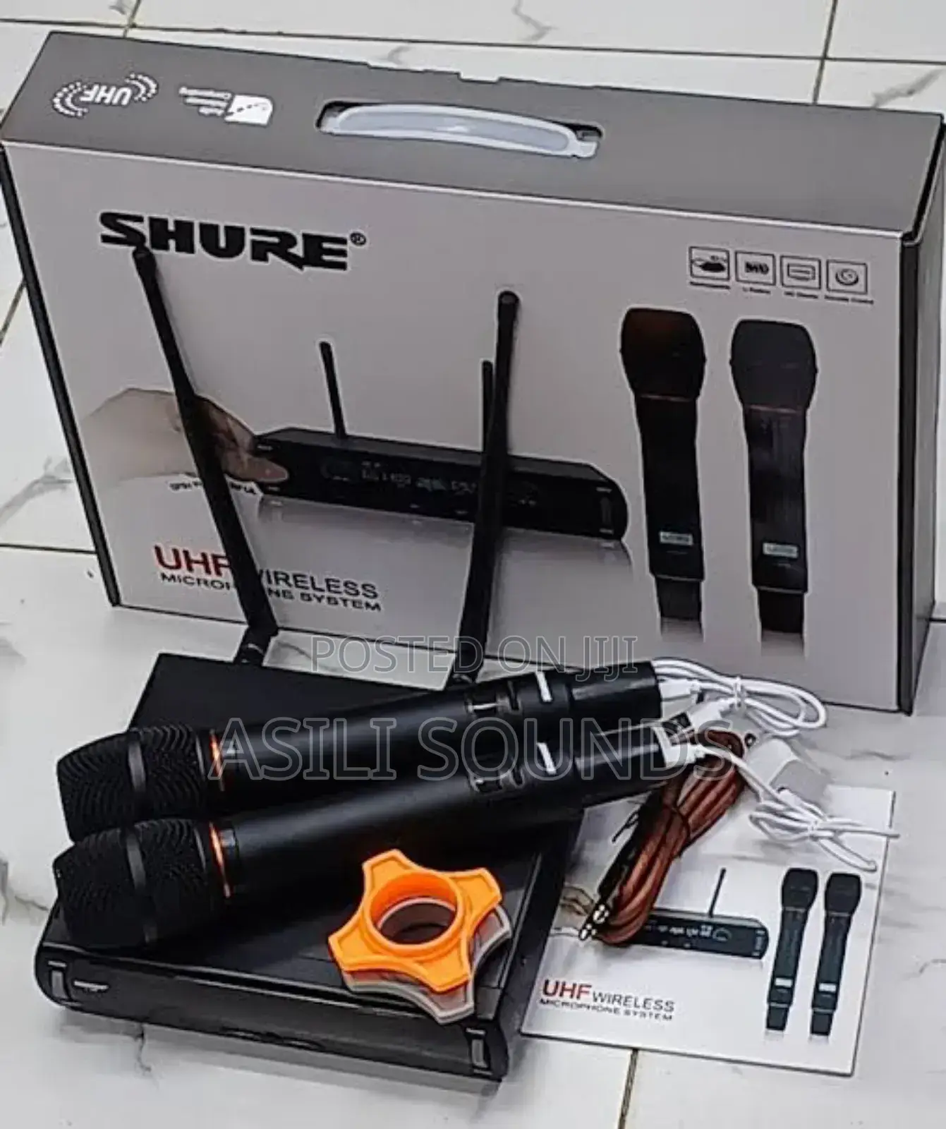 Shure Uhf Rechargeable Wireless Microphone System