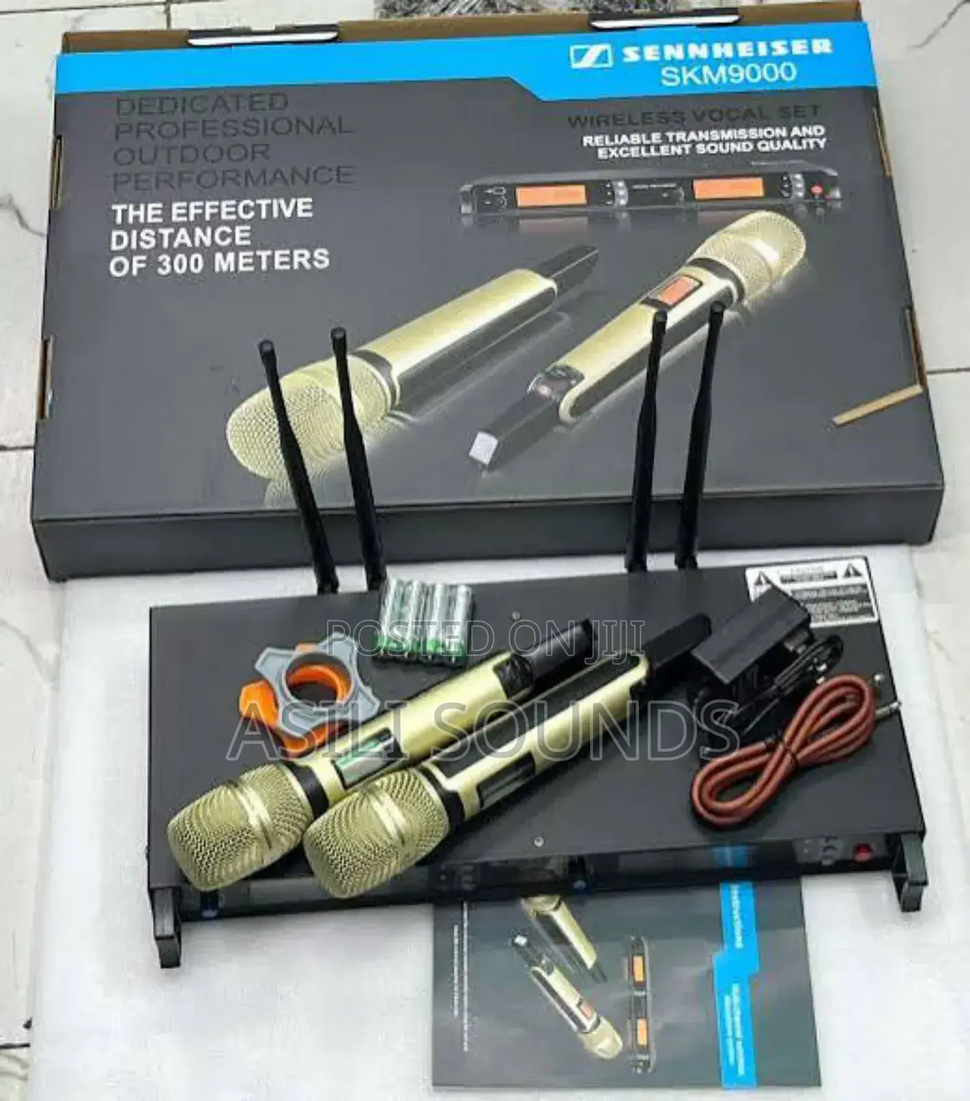 Sennheiser SKM 9000 Wireless Microphone Vocal Set.