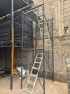 Scaffolds in Industrial Area