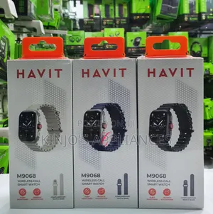 Havit M9068 Amoled Wireless Call Smart Watch With Extra Watch Straps