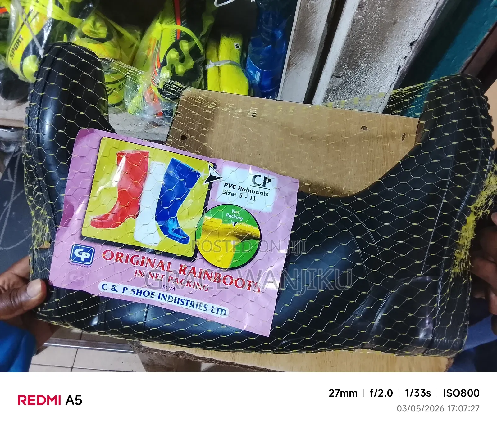Pvc Cp Gumboots