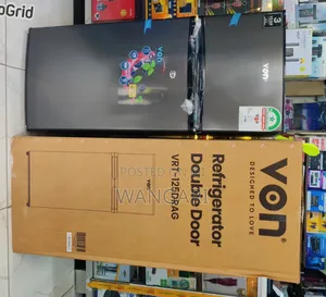 Brand New Von 125 Litres Fridge Double Door Fare Price
