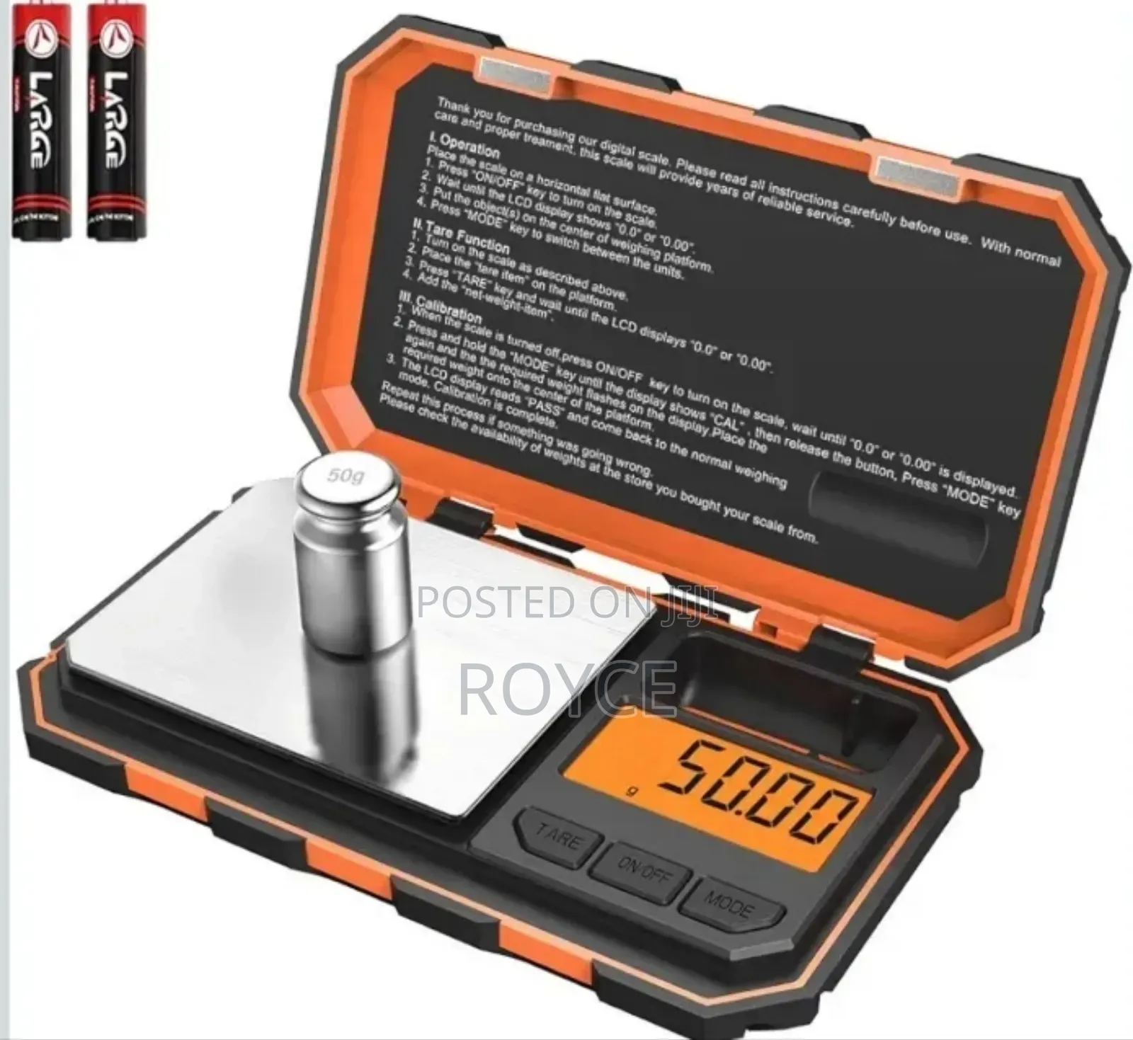 Portable 200g Lcd Pocket Scale