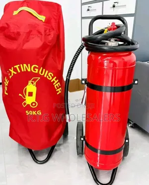 Heavy Duty 50kg Dry Powder Trolley Fire Extinguisher