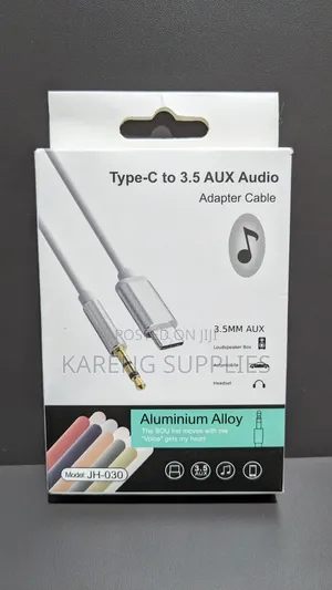 Type-c To 3.5 Aux Audio Cable