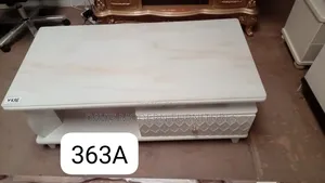 White Rectangular Coffee Table