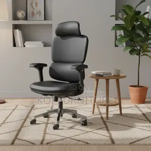 Office Chair; Executive Orthopedic High Back Chair