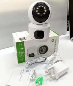 Wifi V380 Dual Lens Nanny Baby Monitor Camera 4mp