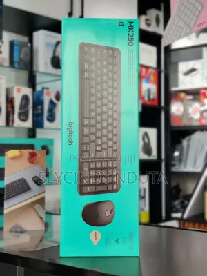 Logitech Mk250 Keyboard Bluetooth With a Mouse