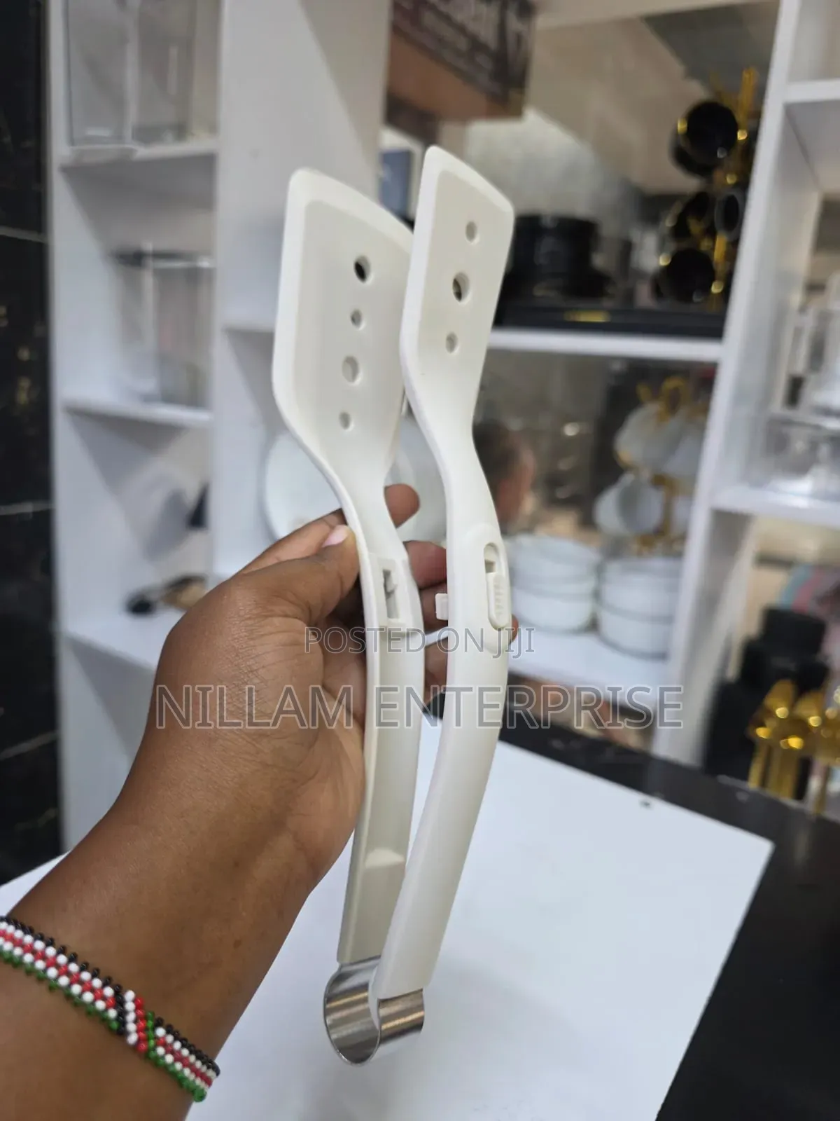 *High Quality 2in1 Silicone Spatula/Tongs*