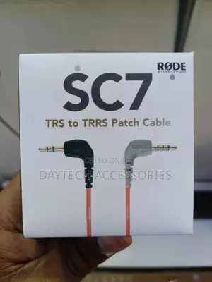 Rode Sc7 3.5mm TRS to TRRS Patch Cable for Videomic Go