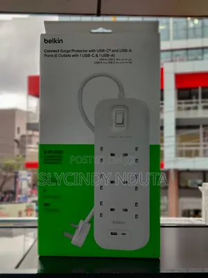 Belkin Surgeplus 8way Extension With Dual Usb