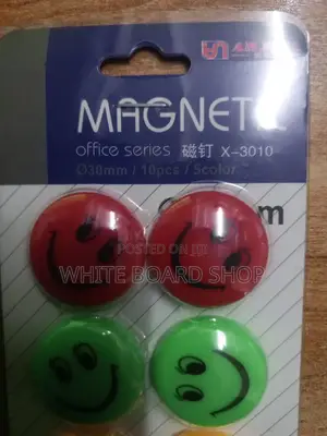 White Board Buttons 3cm Diameter for Sale