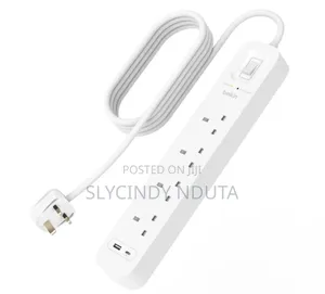 Belkin Surgeplus 8way Extension With Dual Usb