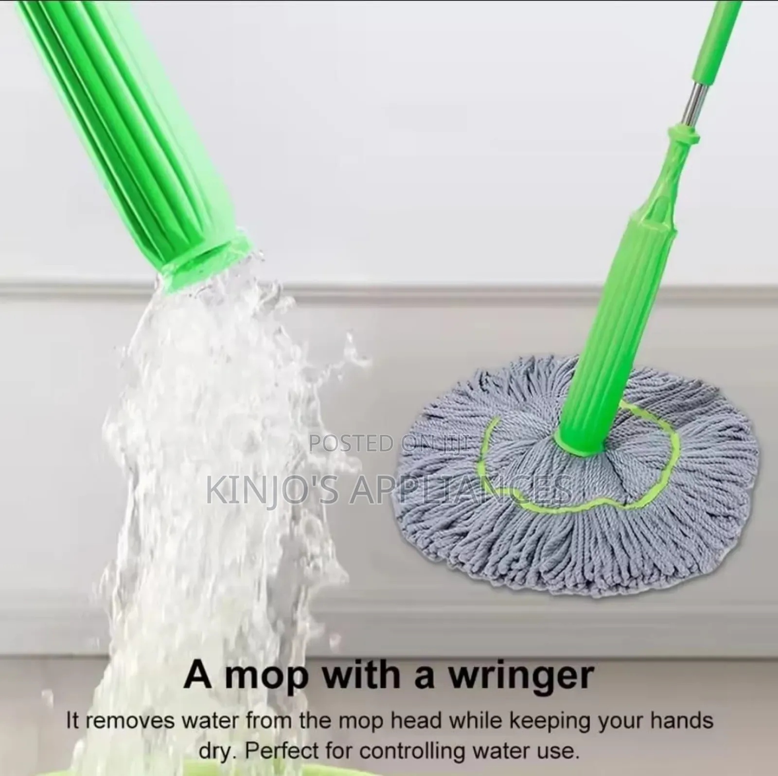 360 Rotating Self Wringing Twist Mop