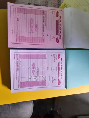 Receipt Book Printing