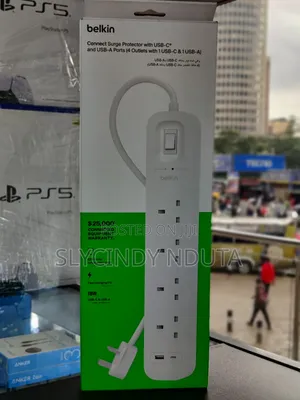 Belkin Connect Surge Protector 4 Outlets Extension