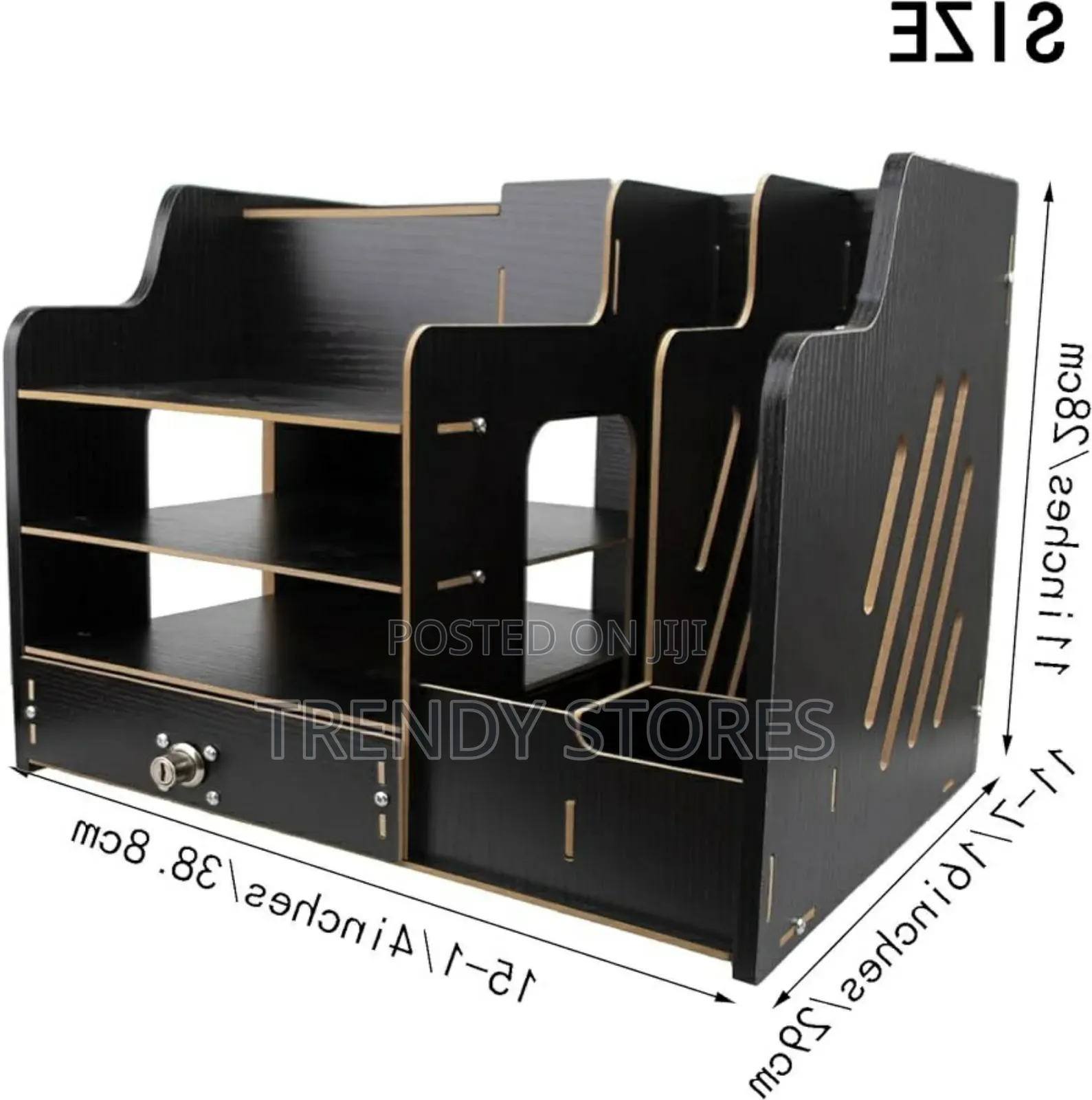 Bamboo Desk Organizer