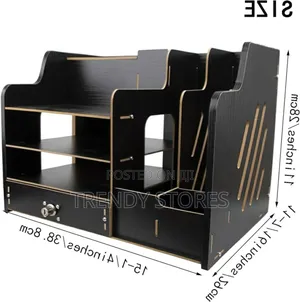Bamboo Desk Organizer