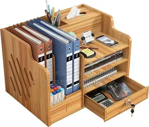 Bamboo Desk Organizer
