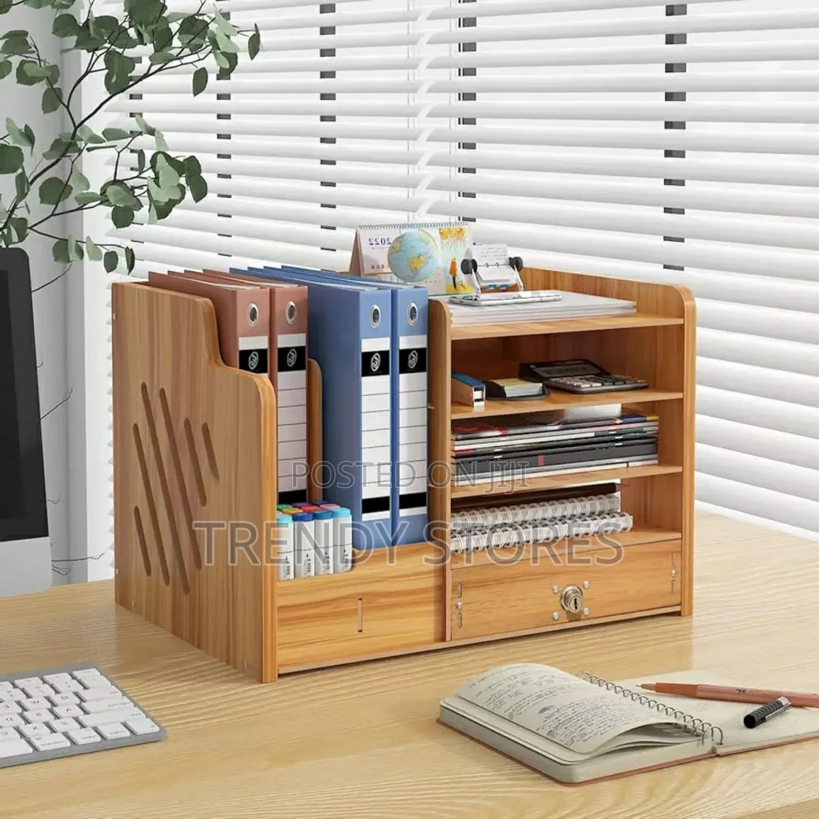 Bamboo Desk Organizer
