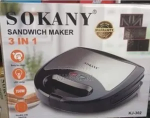 Sandwich Maker 3 In1 750w