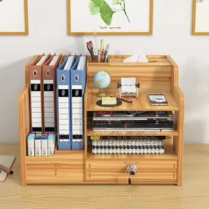 Bamboo Desk Organizer