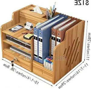 Bamboo Desk Organizer