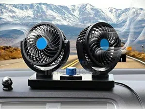 Car Dashboard Dual Fans