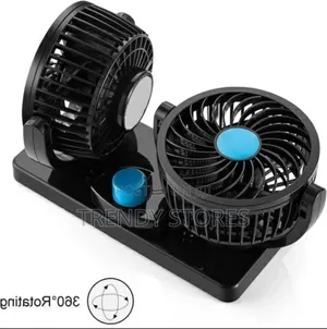 Car Dashboard Dual Fans