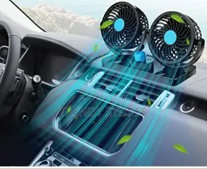 Car Dashboard Dual Fans
