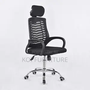 Office Chairs; Fabric Headrest Mesh Chairs