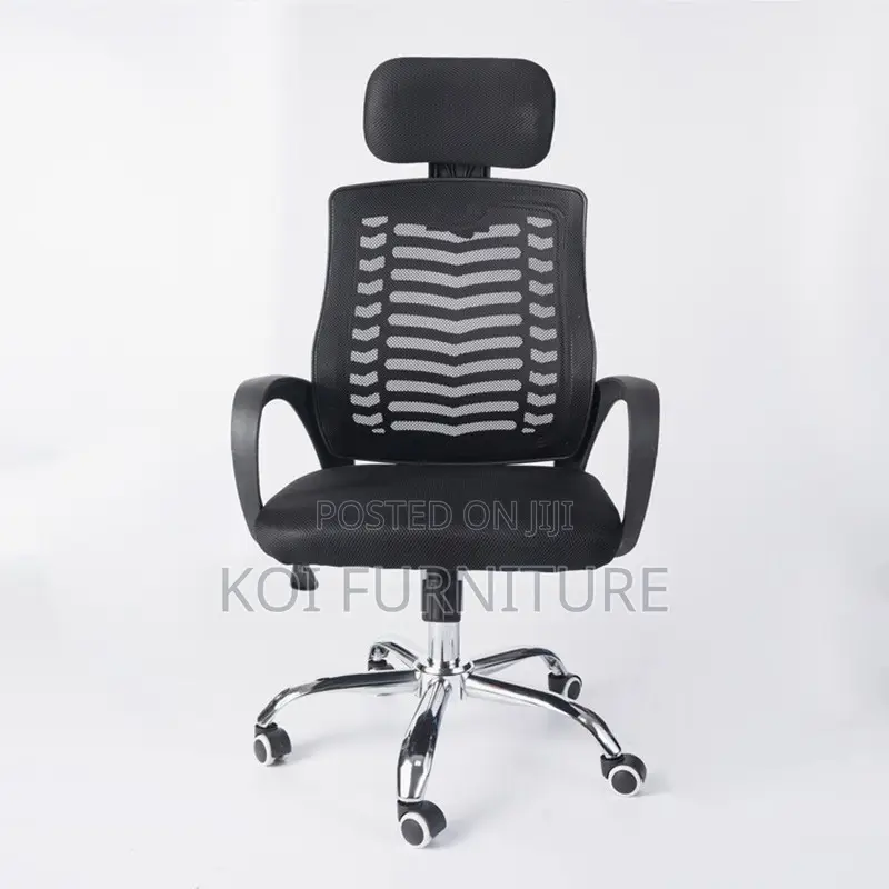 Office Chairs; Fabric Headrest Mesh Chairs