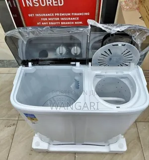 7.5kgs Tornado Semi Automatic Top Load Washing Machine T7.5kg