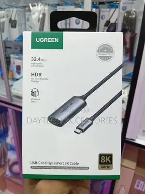 This Is a Ugreen Usb-C to Displayport Female Cable.