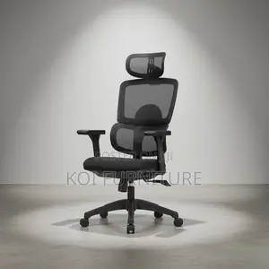 Office Chair; High Back Orthopedic Executive Seat