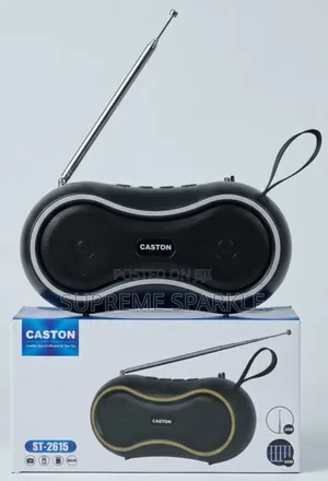Caston St-2615 Portable Bluetooth Speaker. Radio
