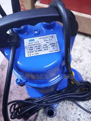 Usk 1.0hp Submersible Pump 750w High Performance Water Pump