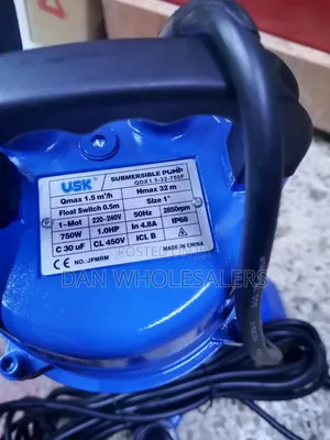 Usk 1.0hp Submersible Pump Strong Motor Water Pump