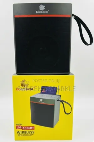 Boombest Ln-1036bt Portable Wireless Bluetooth Speaker. Radio