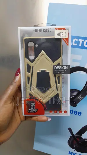 Bruk Samsung Galaxy Note 10 Hard Case With Ring Holder