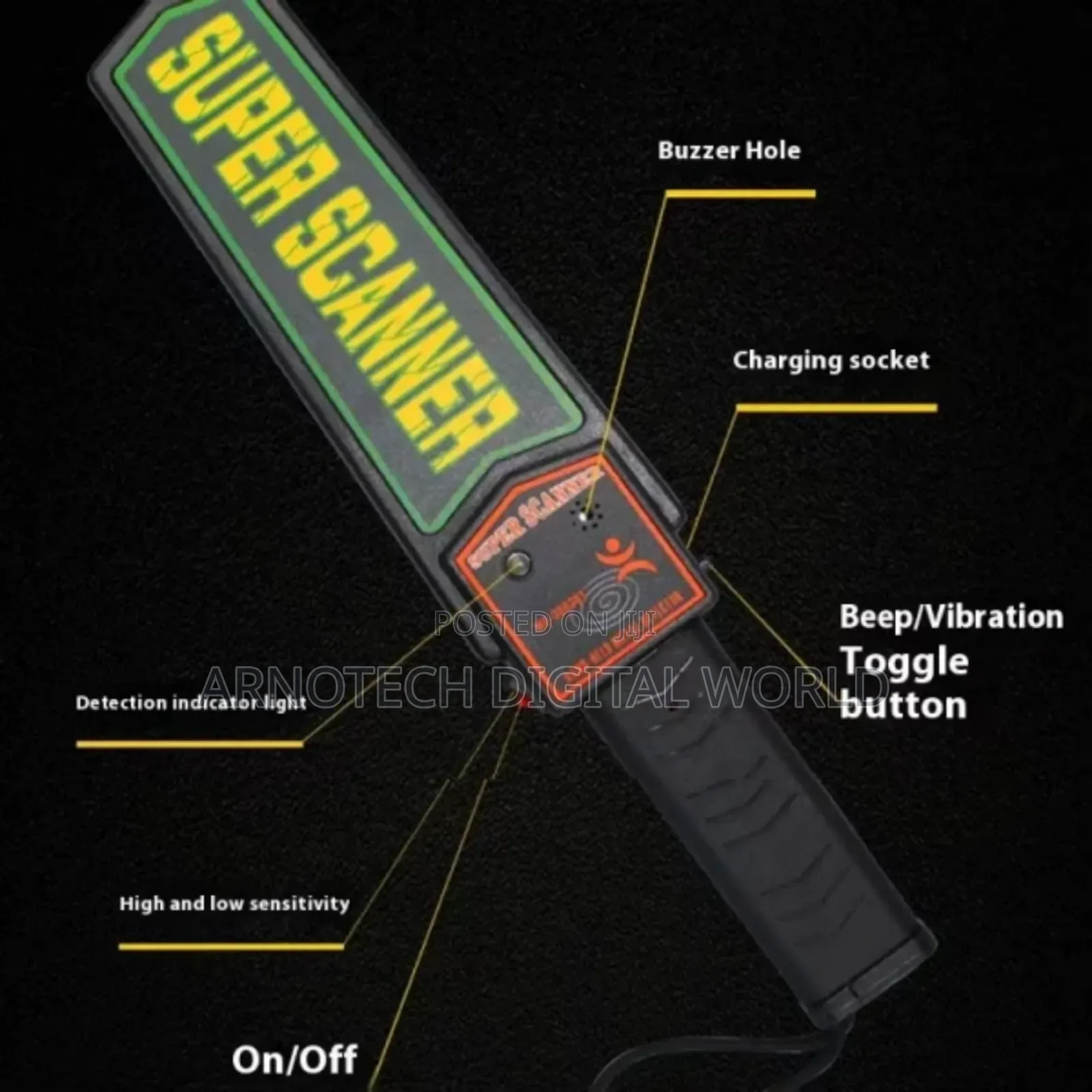 Metal Detector Scanner