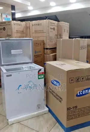 Restocked Ecomax 119 Litres Freezer