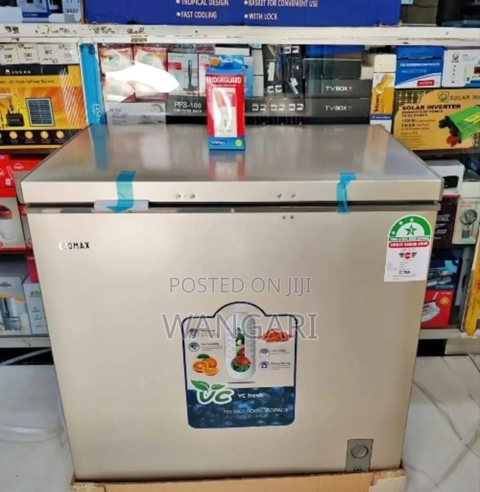 Ecomax 119l Ecomax Freezer With Free Fridge Guard