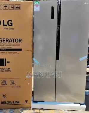 Restocked 519 L Lg Side by Side Door Refrigerator