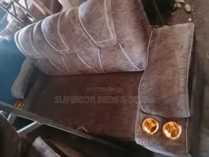 Brown Recliner Sofa (3 Seater)