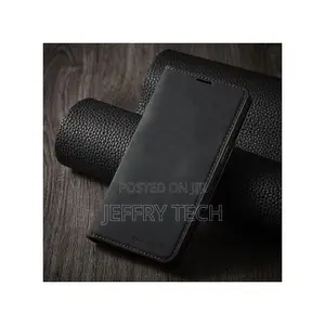 Vivo V40 Lite Leather Flip Cover With Kickstand, Magnetic Closure An
