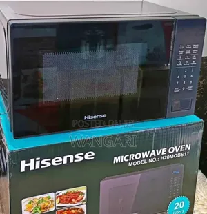 Black Hisense Digital Microwave